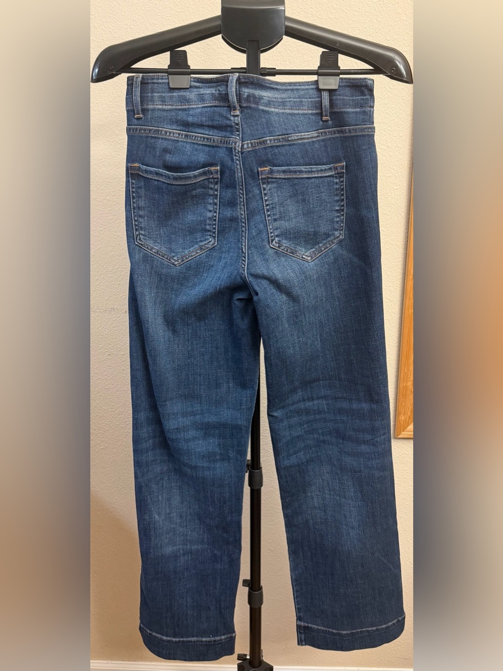 J. Jill Vintage Wash High-Rise Wide-Leg Jeans | Coastal Grandma Minimalist | 4R - Picture 6 of 12